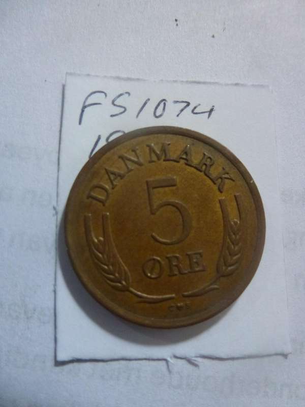 1965 Denmark 5 ore