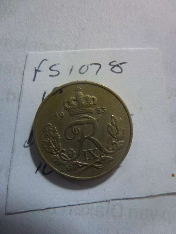 1953 Denmark 10 ore