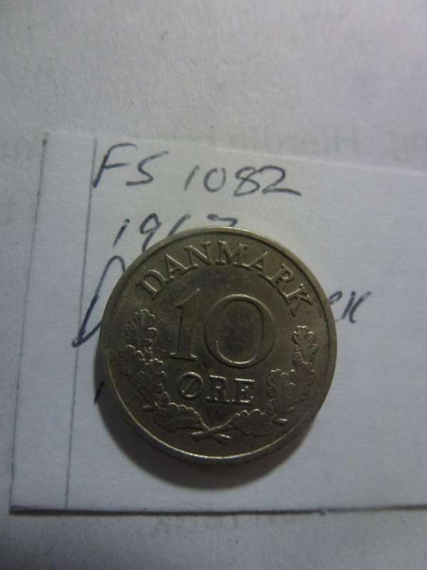 1967 Denmark 10 ore