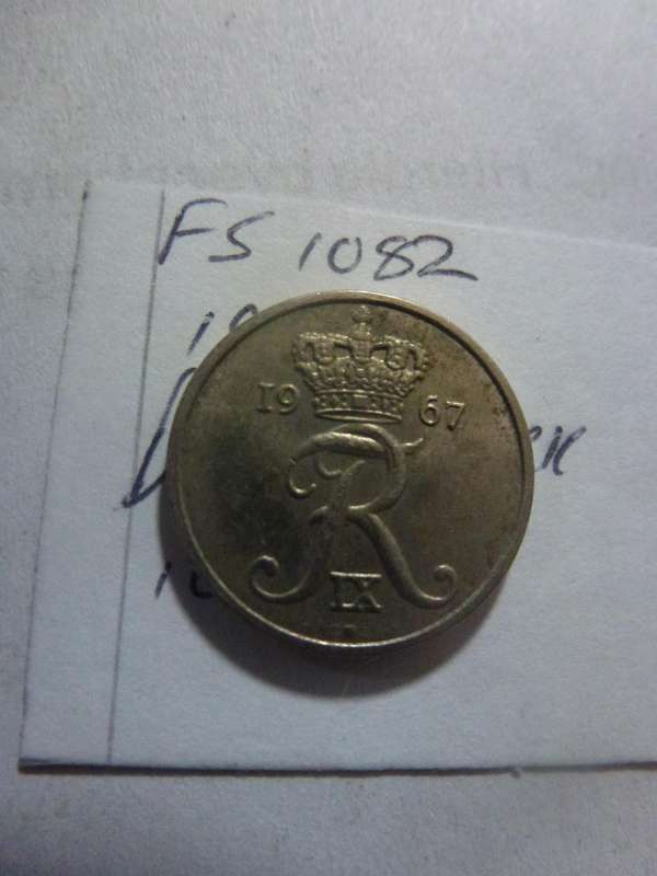 1967 Denmark 10 ore