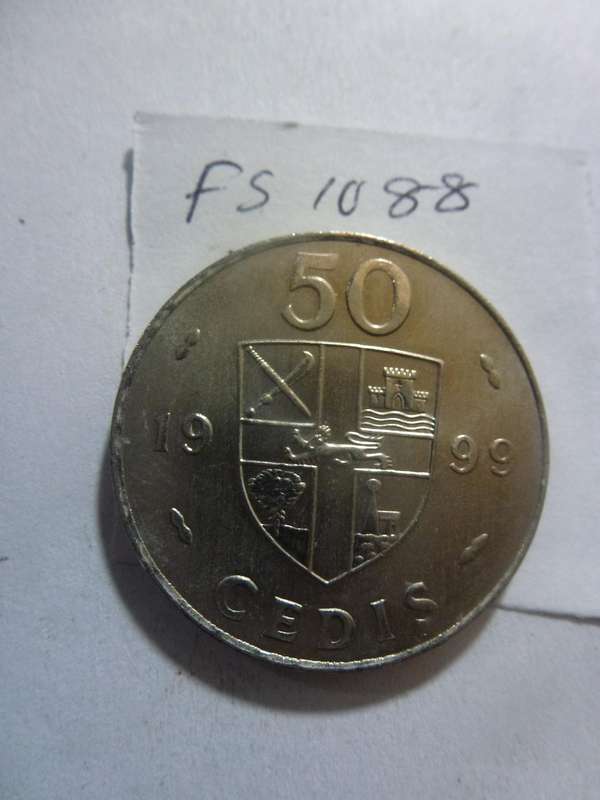 1999 Ghana 50 cedis