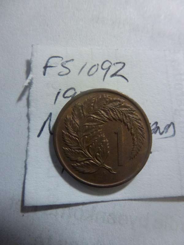 1975 New Zealand 1 cent
