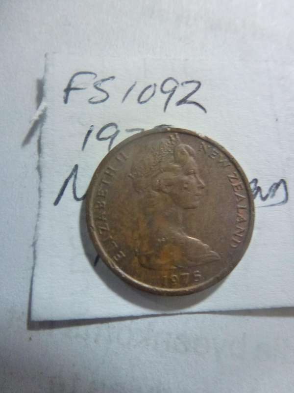 1975 New Zealand 1 cent