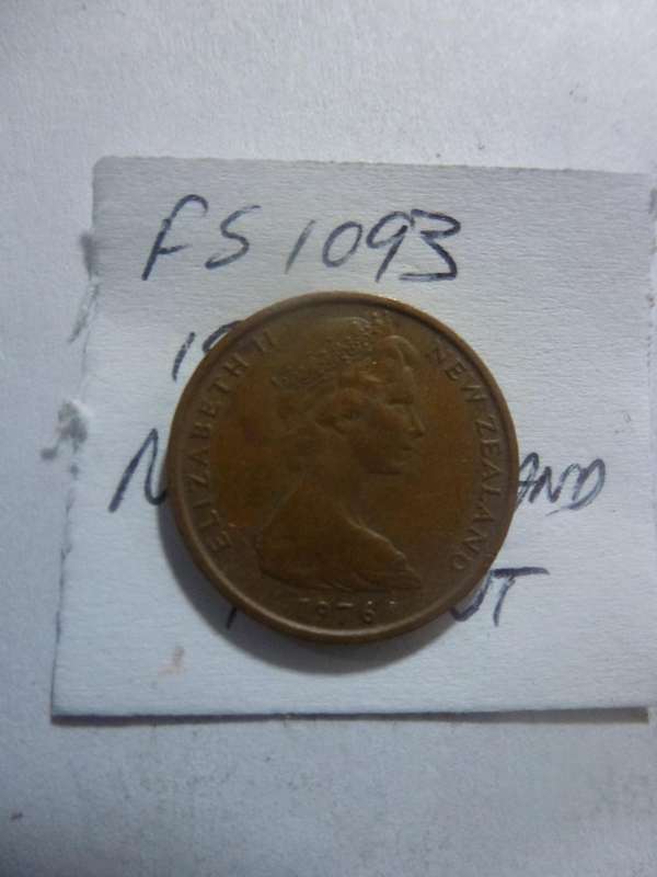 1976 New Zealand 1 cent