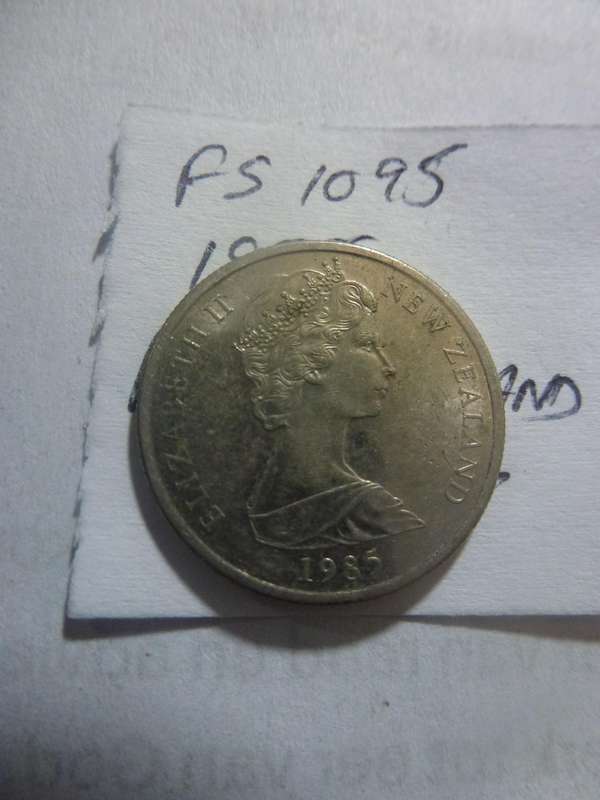 1985 New Zealand 5 cent