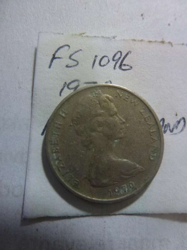 1970 New Zealand 5 cent
