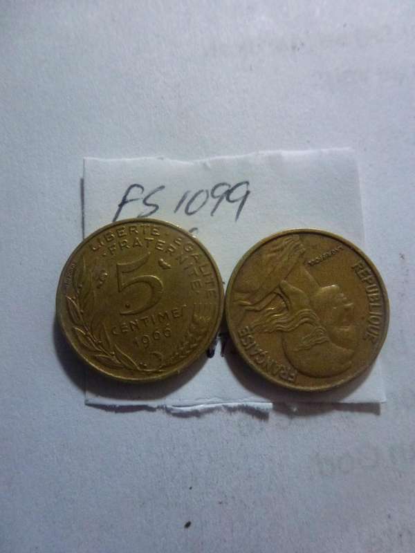 1966 France 5 centimes