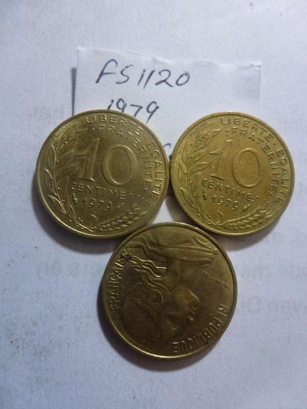 1979 France 10 centimes