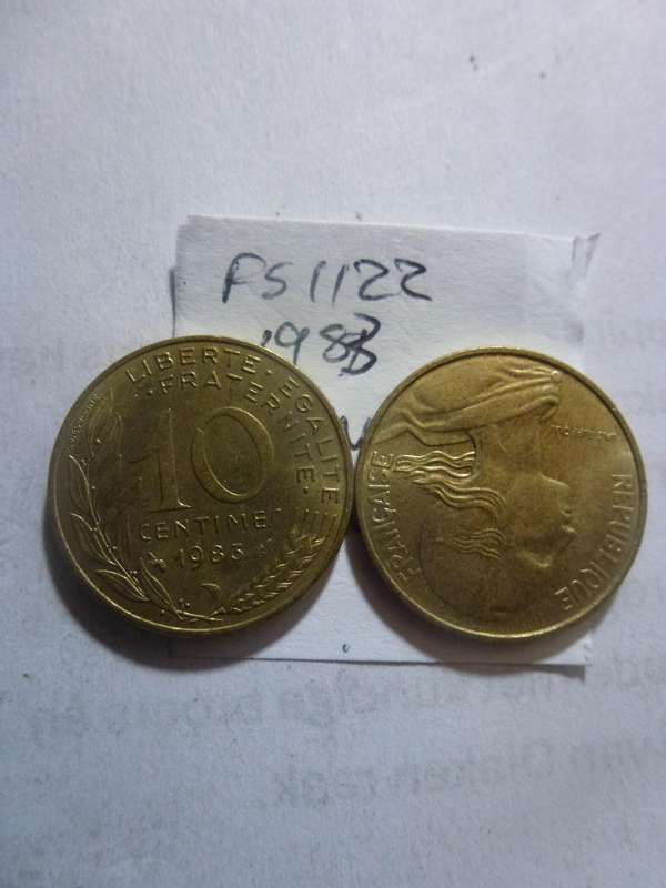 1983 France 10 centimes