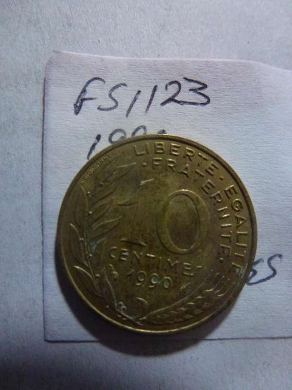 1990 France 10 centimes