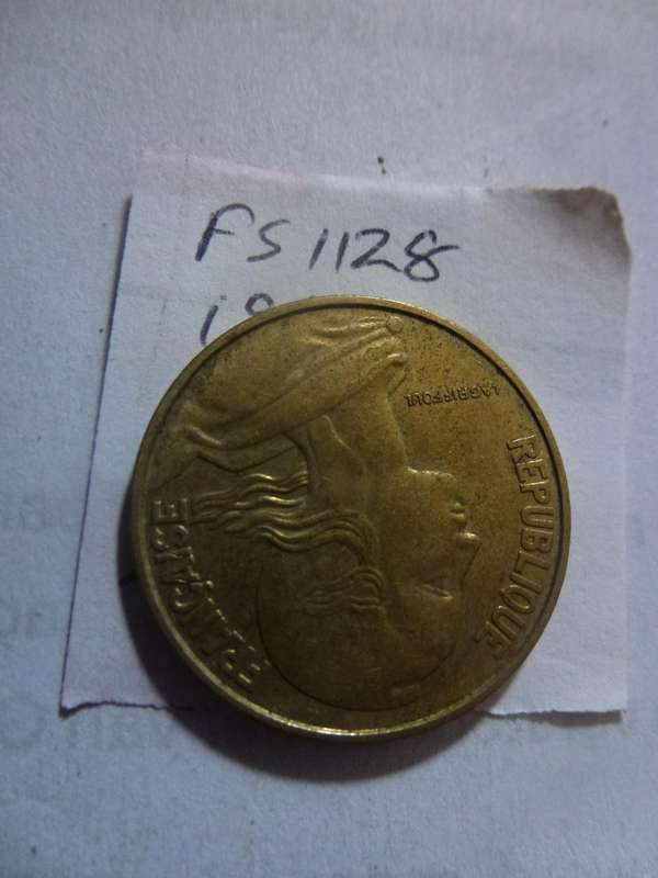 1962 France 20 centimes