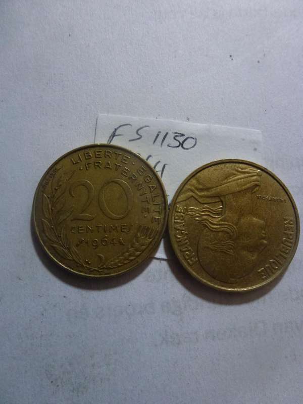 1964 France 20 centimes