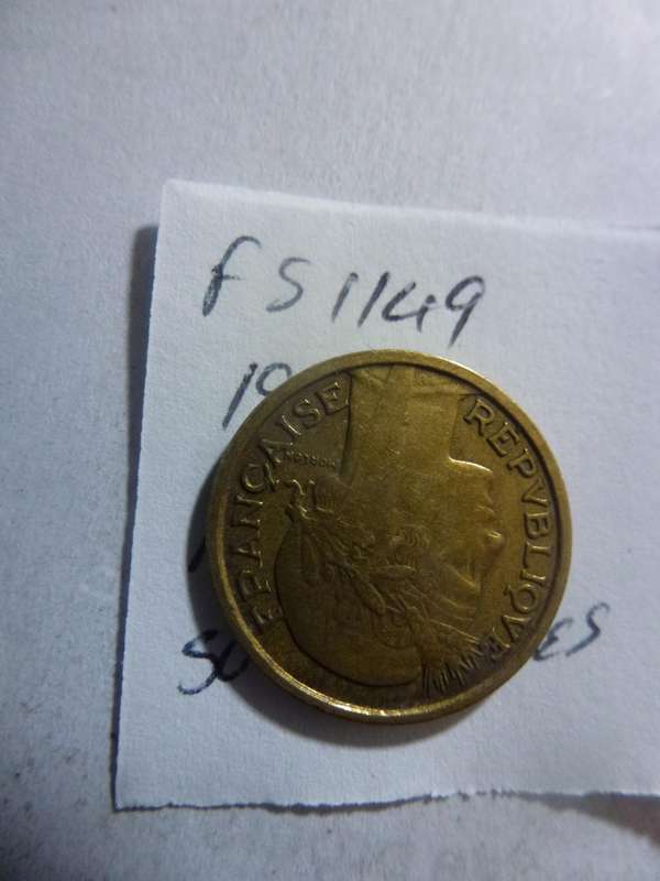 1939 France 50 centimes