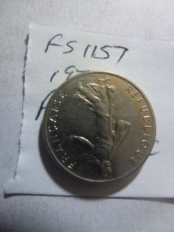 1977 France 1/2 franc