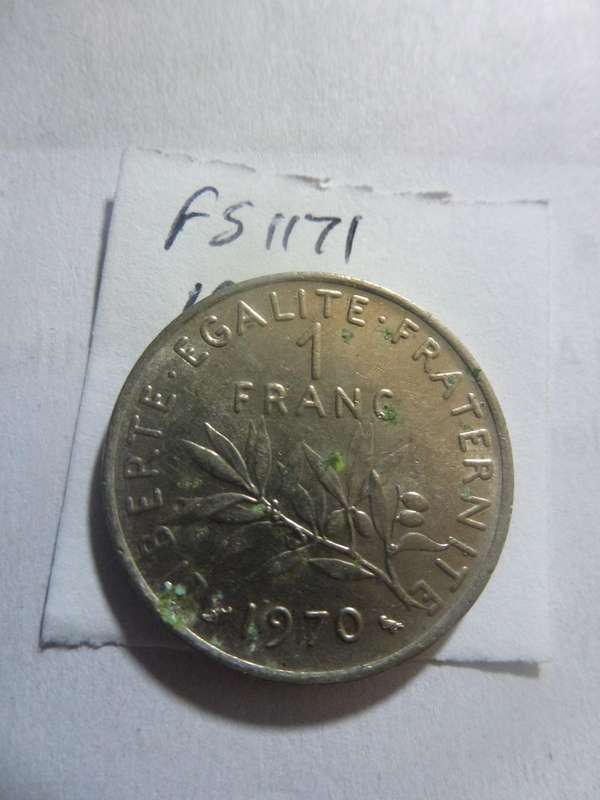 1970 France 1 franc