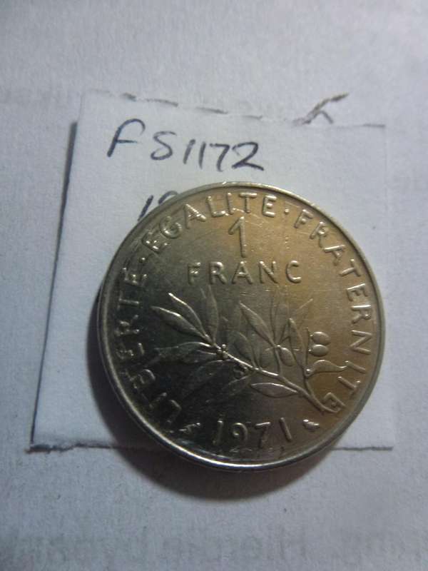 1971 France 1 franc