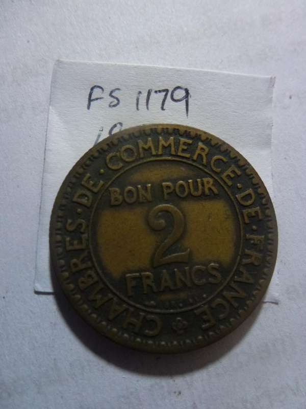 1923 France 2 franc