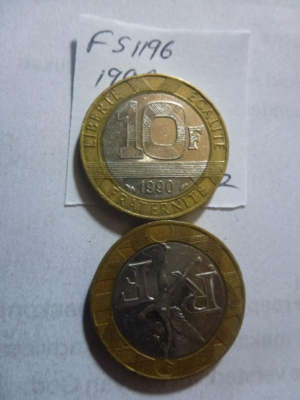 1990 France 10 franc