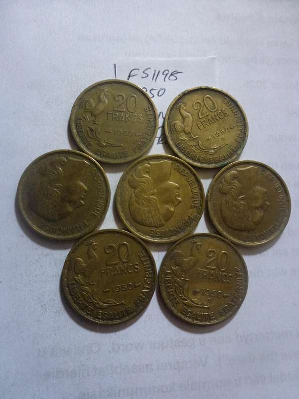 1950 France 20 franc