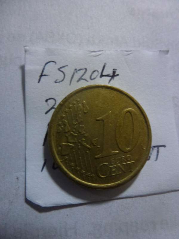 2002 France 10 eurocent