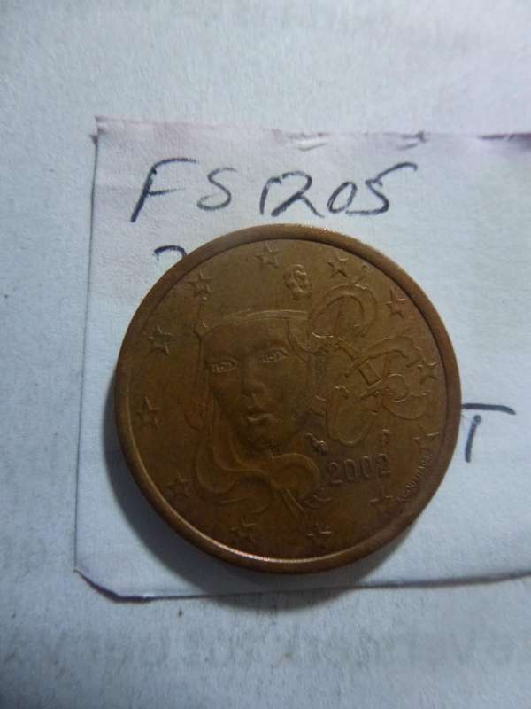 2002 France 5 euro cent