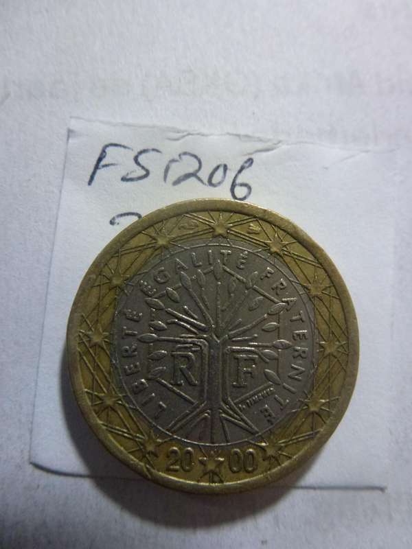 2000 France 1 euro