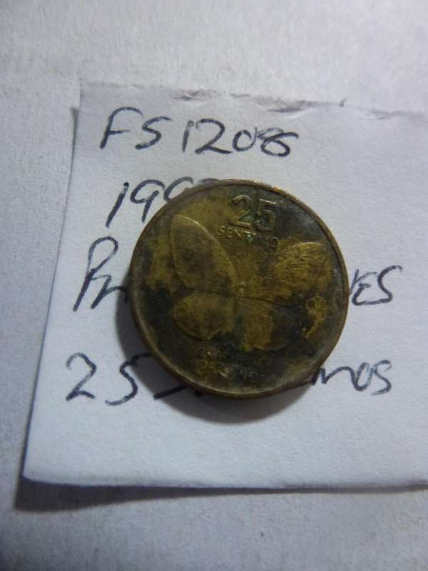 1992 Philippines 25 sentimo