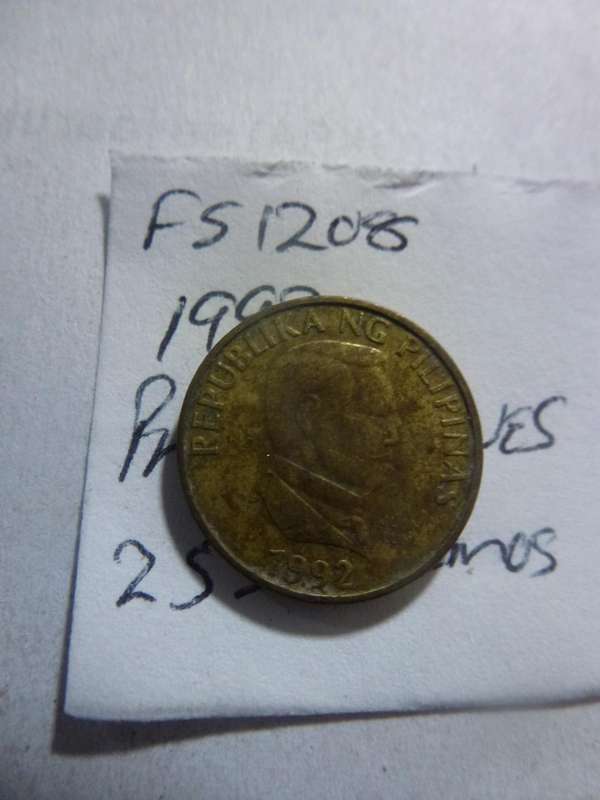 1992 Philippines 25 sentimo