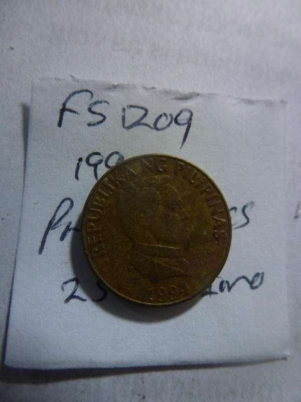 1994 Philippines 25 sentimo