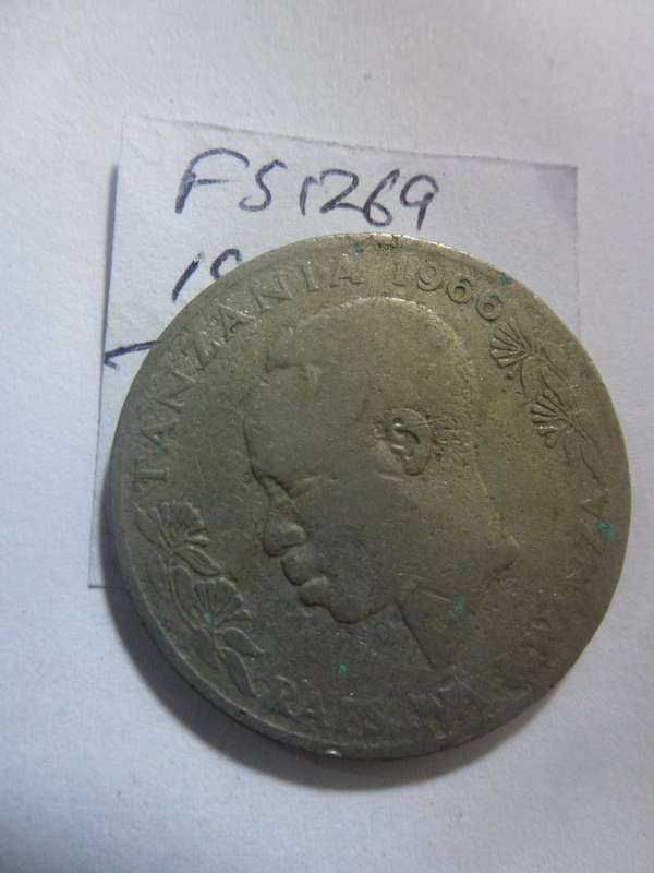 1966 Tanzania 1 shillingi