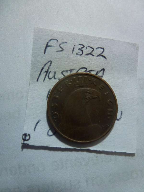 1929 Austria 1 groschen