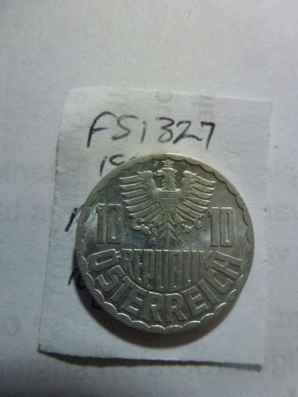 1952 Austria 10 groschen