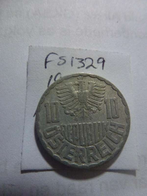 1955 Austria 10 groschen