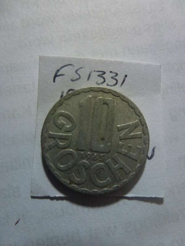 1965 Austria 10 groschen