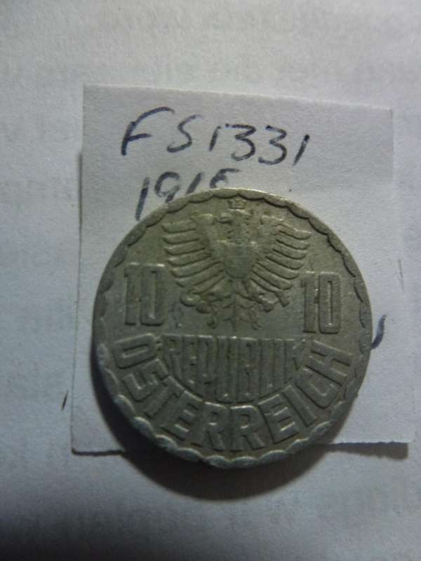1965 Austria 10 groschen