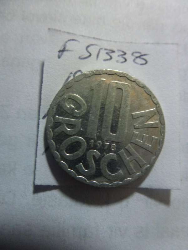 1978 Austria 10 groschen