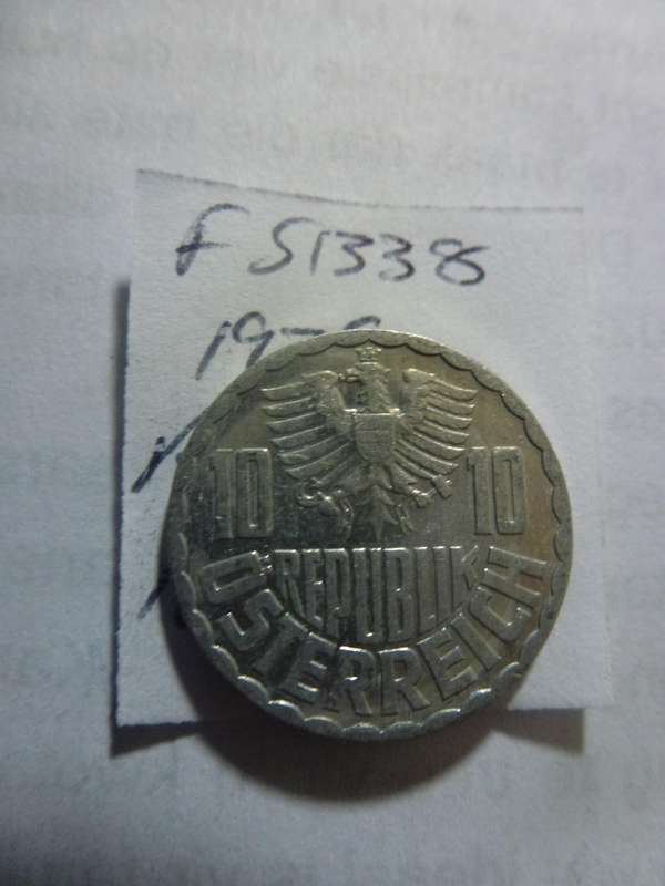 1978 Austria 10 groschen