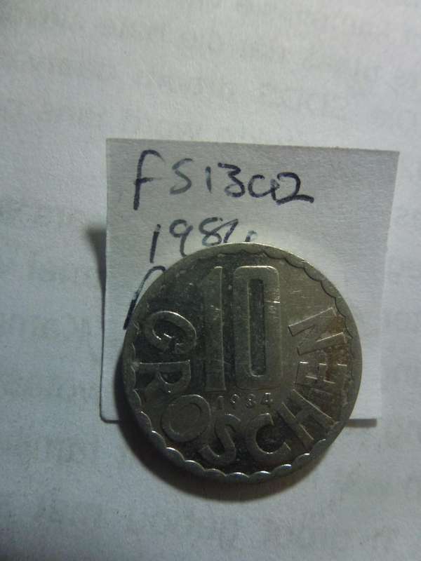 1984 Austria 10 groschen
