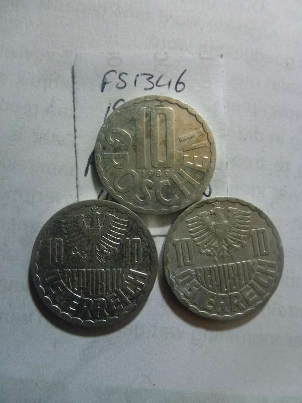 1989 Austria 10 groschen