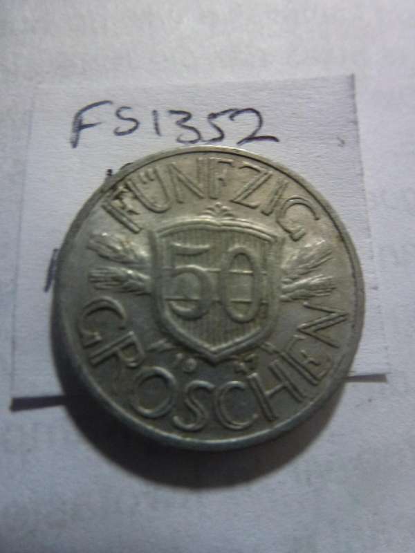 1947 Austria 50 groschen