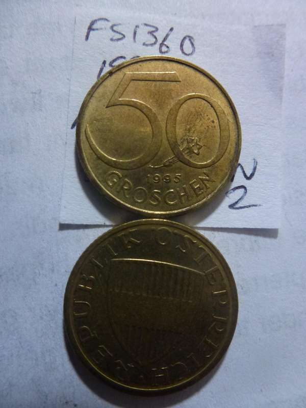 1995 Austria 50 groschen