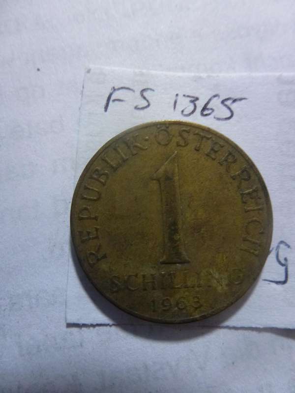 1963 Austria 1 schilling