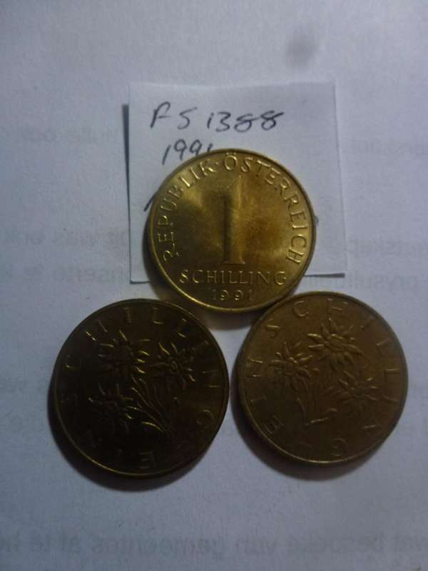 1991 Austria 1 schilling
