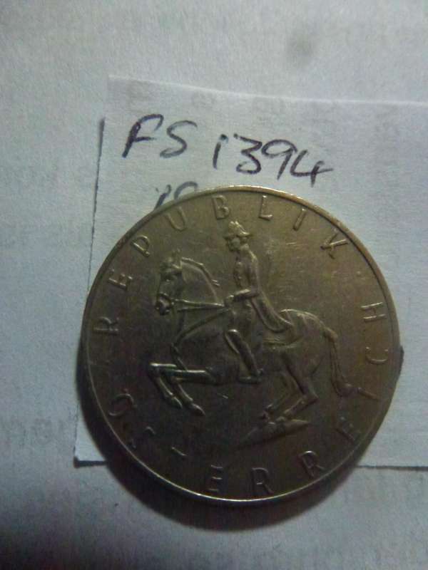 1968 Austria 5 schilling