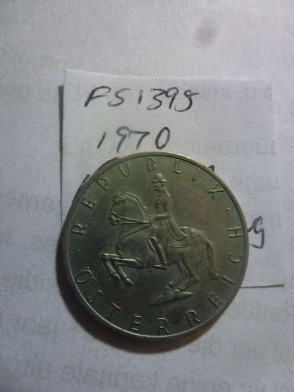 1970 Austria 5 schilling