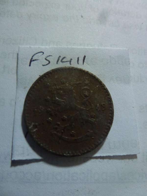 1949 Finland 1 markka