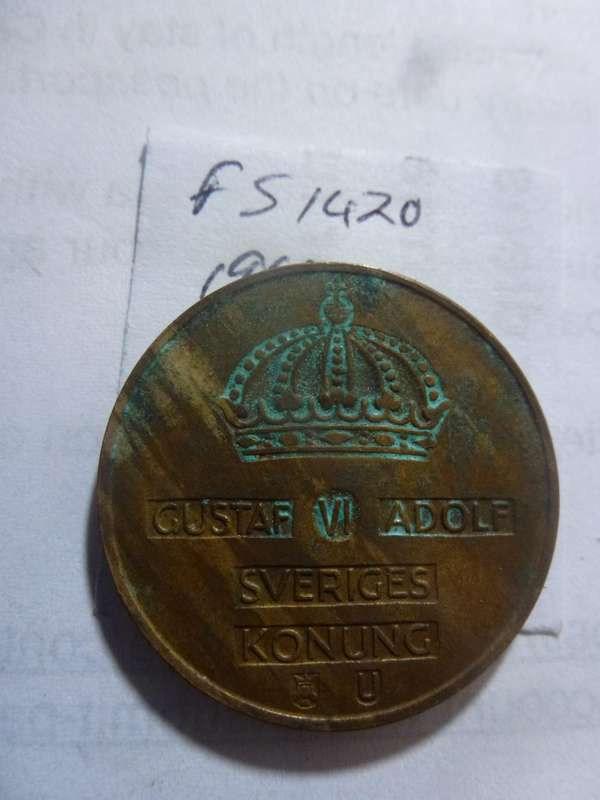 1961 Sweden 5 ore