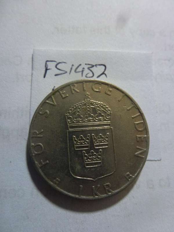 1999 Sweden 1 krona