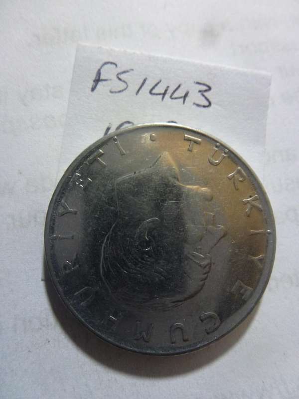 1979Turkey 1 lira