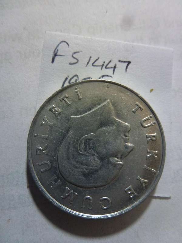1985 Turkey 10 lira